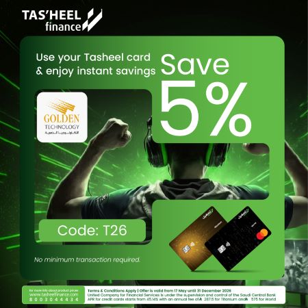 5% discount from Golden Tech